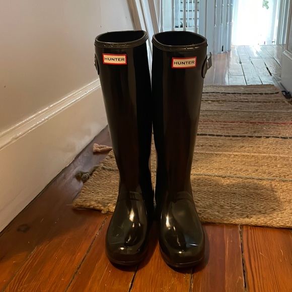 COPY - HUNTER *Nwot* Tall Rain Boots - Picture 1 of 5